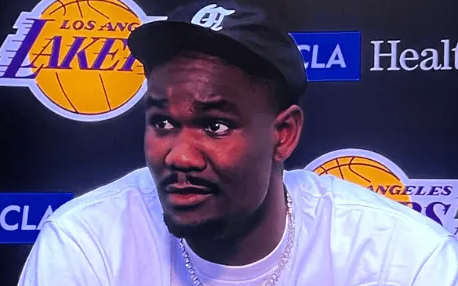 NBA常规赛，湖人116-114战胜太阳。赛后，德安德烈-艾顿接受了采访，谈到了