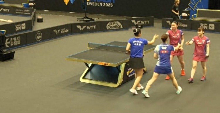 张本美和/大藤沙月3-0长崎美柚/申裕斌，晋级瑞典大满贯女双决赛

WTT欧洲大