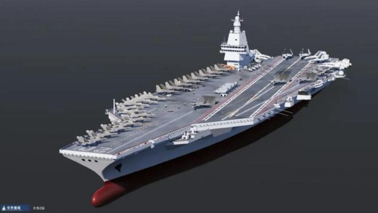 美媒报道东大正在建造全球第一大航母，如未来要是搭载上第六代舰载机那在太平洋可真是要 “横着走