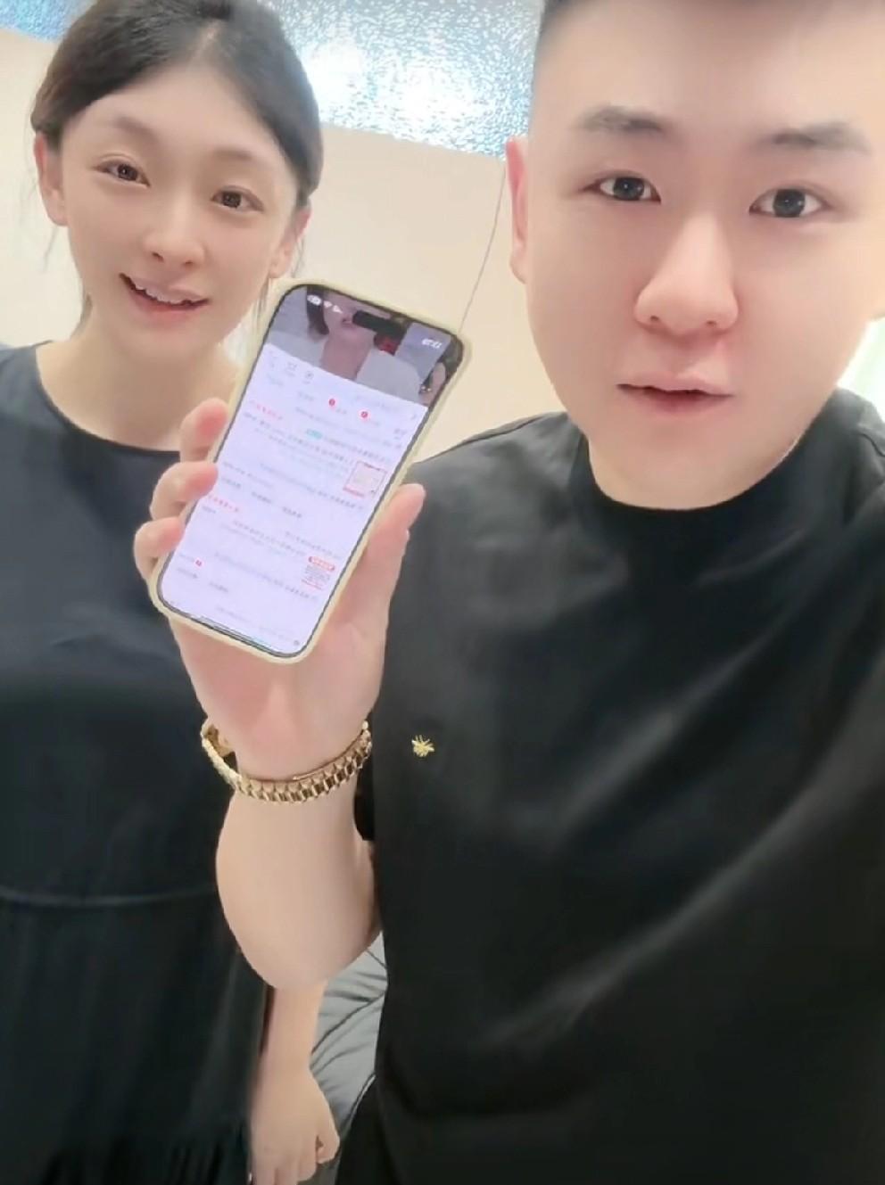 驴家元宝喊话到辛选绝对真实，媳妇刘丹丹在时大漂亮直播间中了一台电视！
     