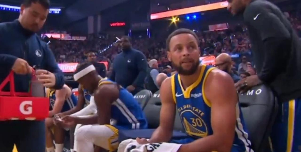 勇士的防守做得出色但进攻的确单调，难怪库里怀念当初那支队伍。
金州勇士主场迎战太