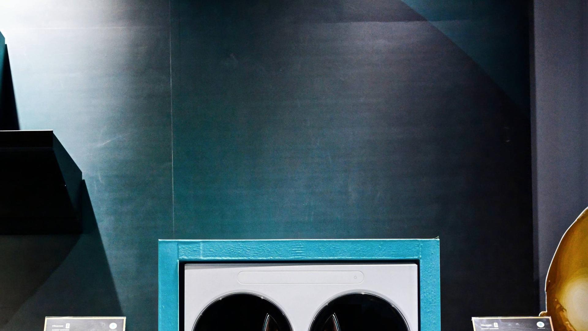 大力神杯中国行首站青岛，海信全家筒现场亮相！