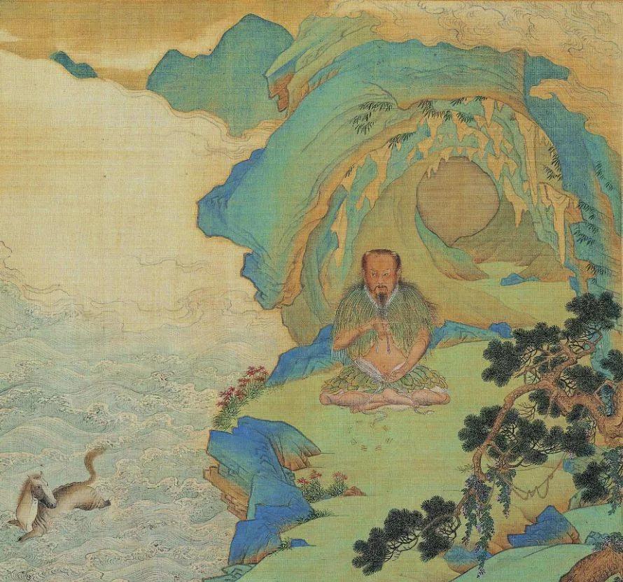 河图与洛书是古代的两幅神秘图画，历代认为它们是“龙马负之于身，神龟列之于背”。数