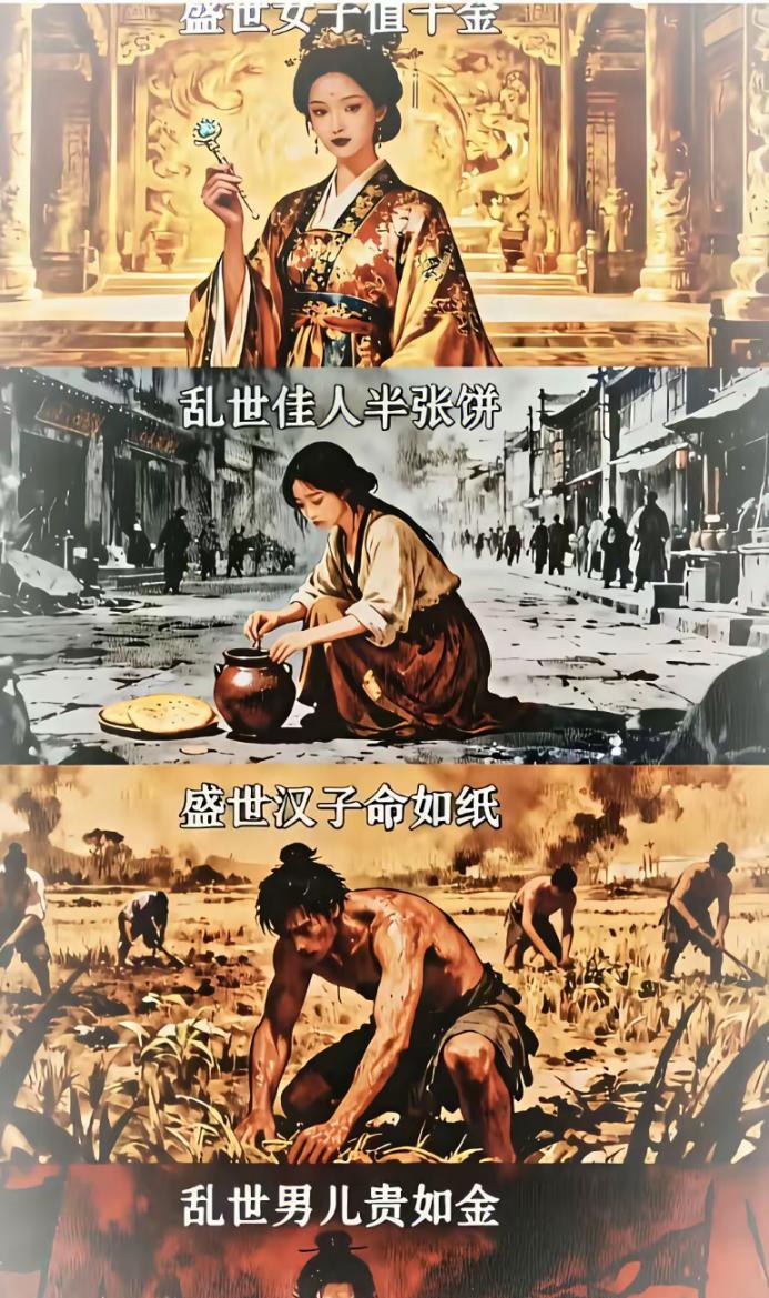 你盛世的时候都命如纸，还想着乱世贵如金[捂脸]