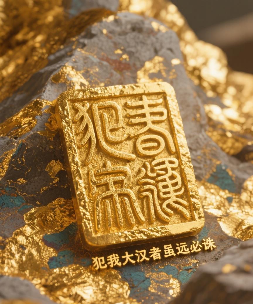 #AI妙生图#犯我大汉者虽远必诛，这是大汉民族藏在心底的誓言！自古以来保卫领土和