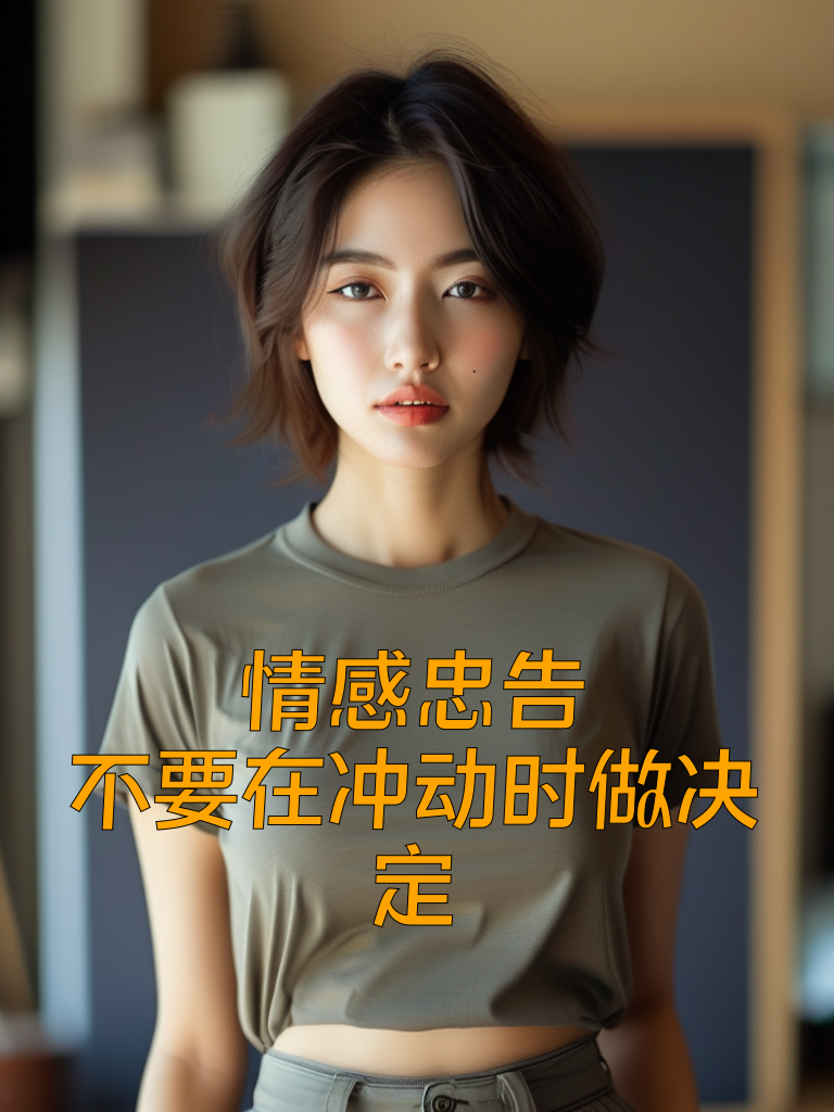 情感忠告：不要在冲动时做决定