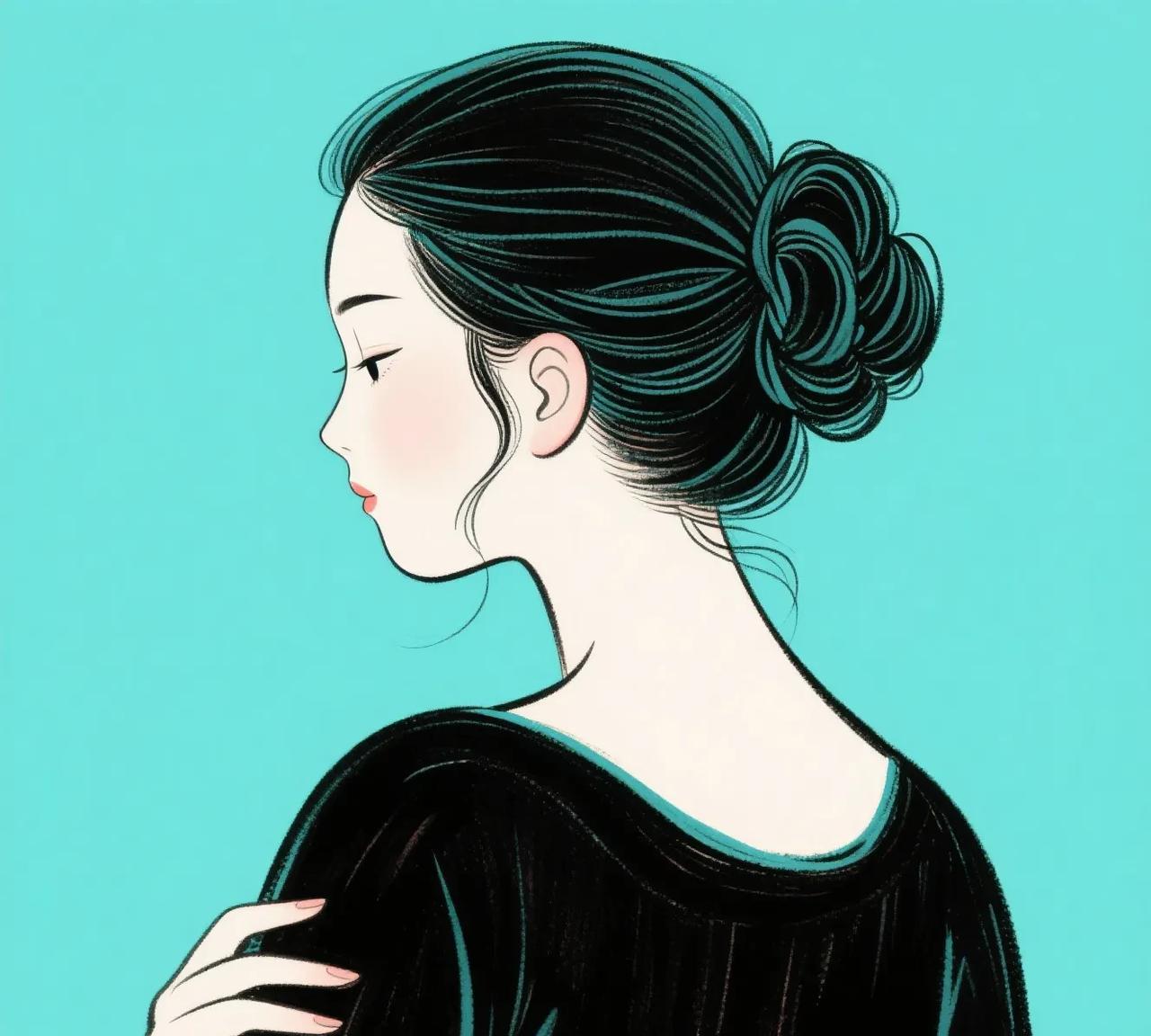 小时候在我们那边十里八村
有一大娘生了5个儿子，
想要一个女儿，
有一天村里来了