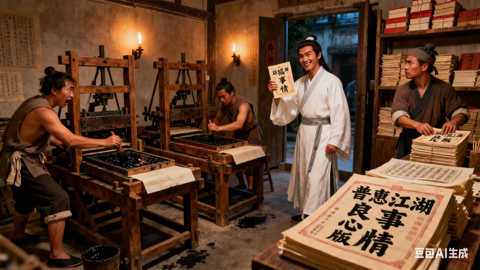 我免费送辟邪剑谱，卷哭整个江湖