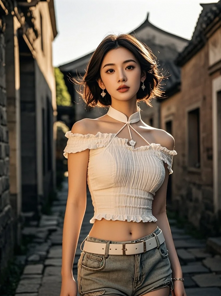 墙上的涂鸦褪色了，可那年夏天的心动，还卡在砖缝里