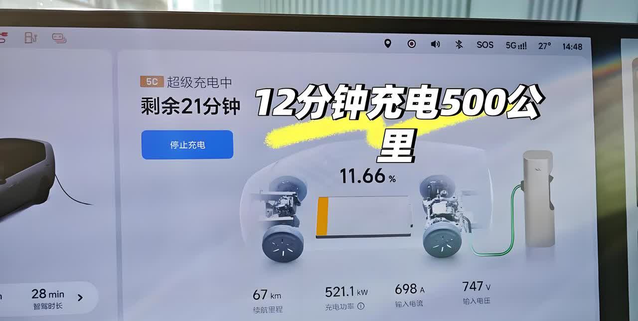 超充5C普及后，增程，插电，换电谁更发愁？
本周，不仅小鹏带来了两款5C超充车
