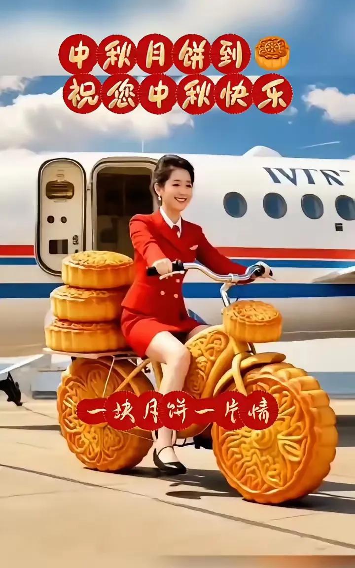 五绝·吟摩托饼
文/方立新
靓女中秋乐，
情欢漫碧空。
新奇摩托饼，
惬意沐西风