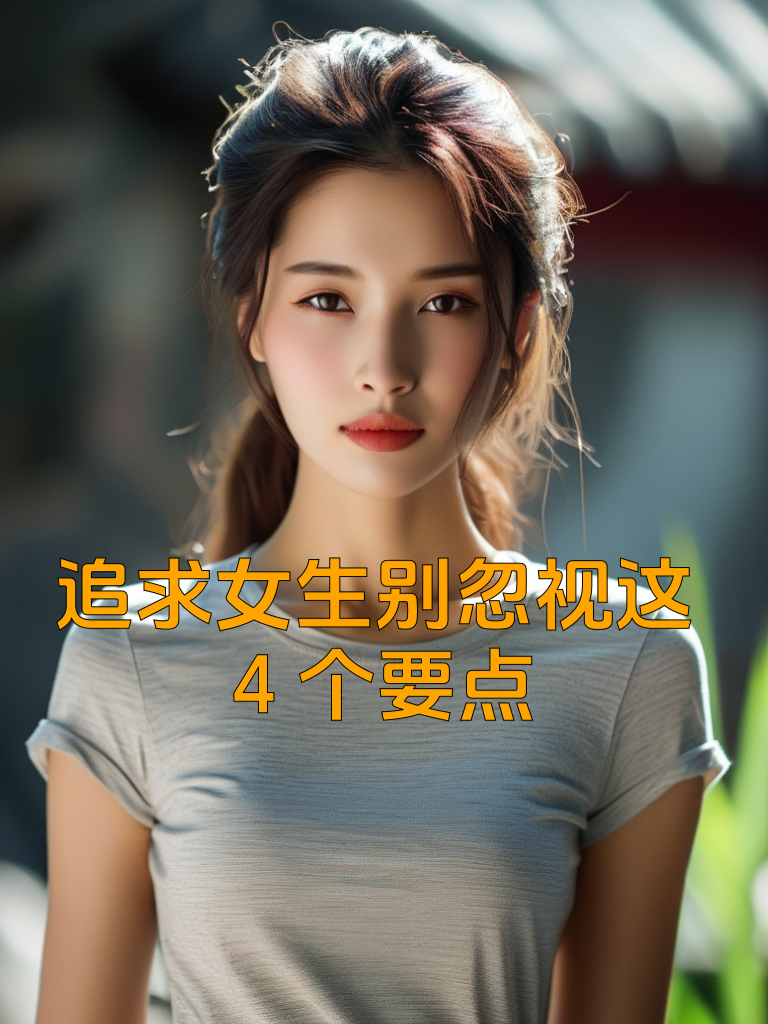 追求女生别忽视这4个要点