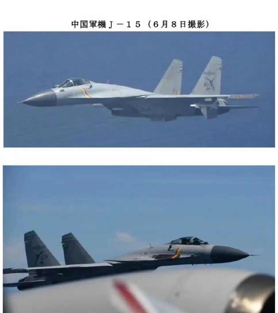 来自J-15舰载战斗机的“凝视”！