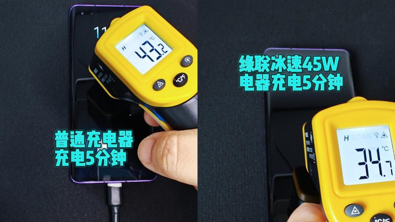 绿联冰速充45W充电器：苹果手机的绝佳快充搭子