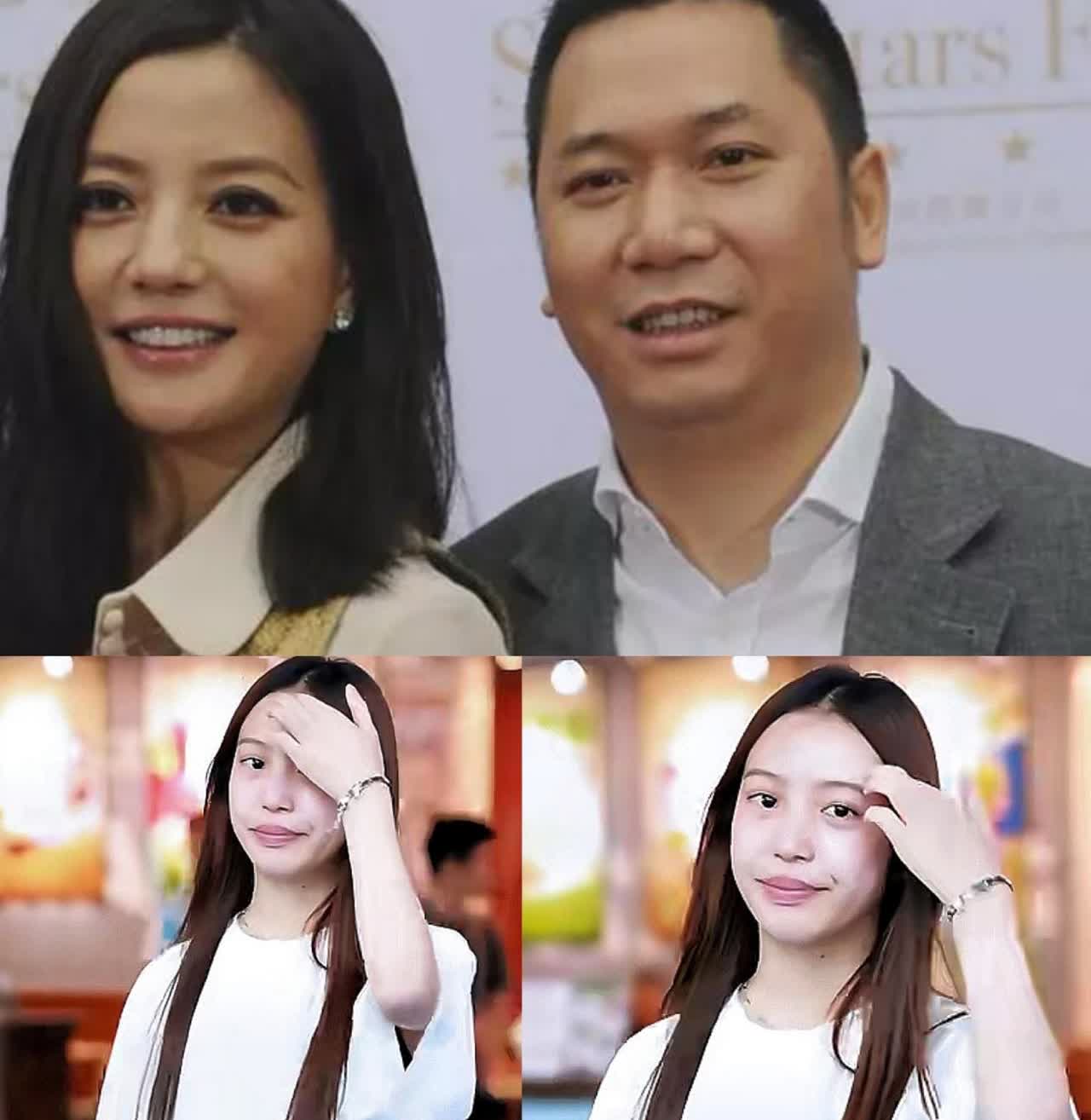 赵薇女儿完完全全遗传了父亲的外貌

嘴巴真的超级像黄有龙

可惜了赵薇的