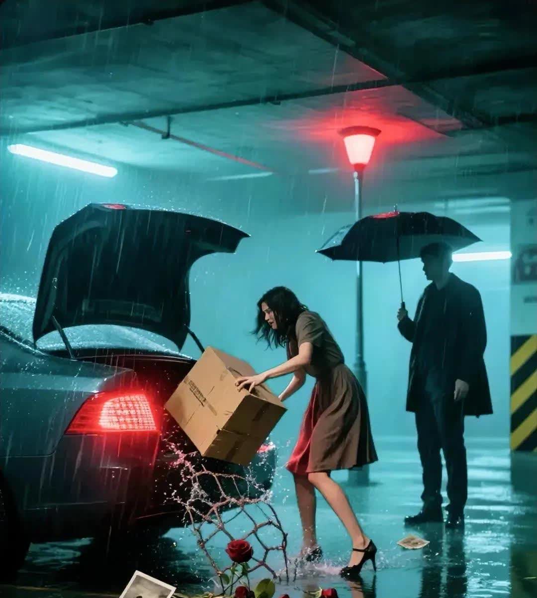 据说6.19晚湖南某小区地下车库被淹
有四人移车时失联
其中一名女子已被救出
