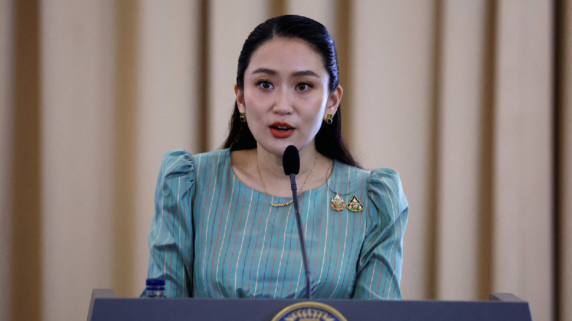 泰国女首相“录音门”翻车，密谈柬埔寨前首相被曝光，黄衫军怒喊下台！