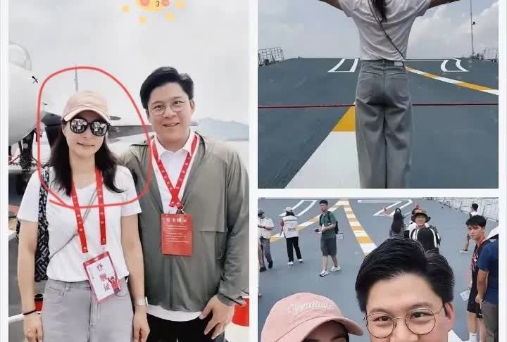 我估计霍启刚做梦都能笑醒，
郭晶晶43岁了
但是她却没有一点
中年女性的样