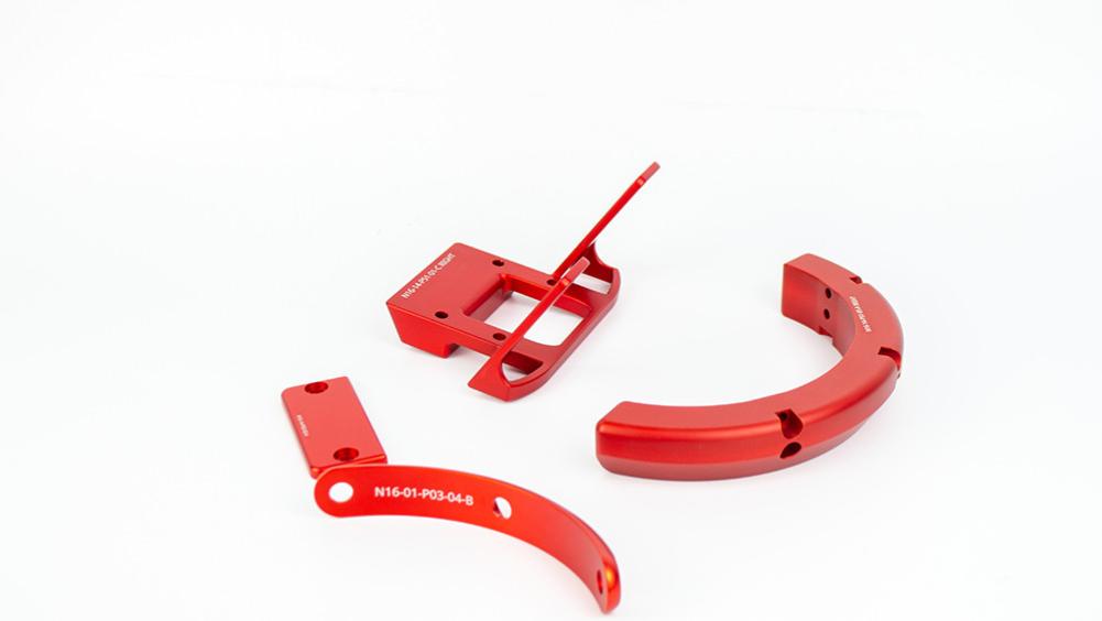 cnc加工喷砂+氧化后处理-齐乐手板