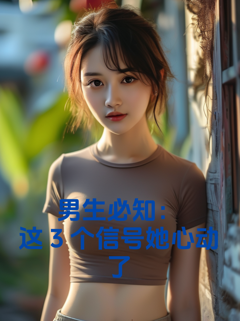 男生必知：这3个信号她心动了