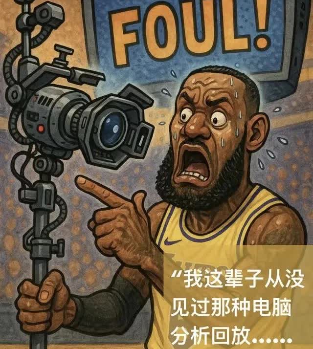 詹姆斯再次吐槽天眼技术
詹姆斯在播客节目《球场大脑》爆粗谈论季后赛切球爱德华兹