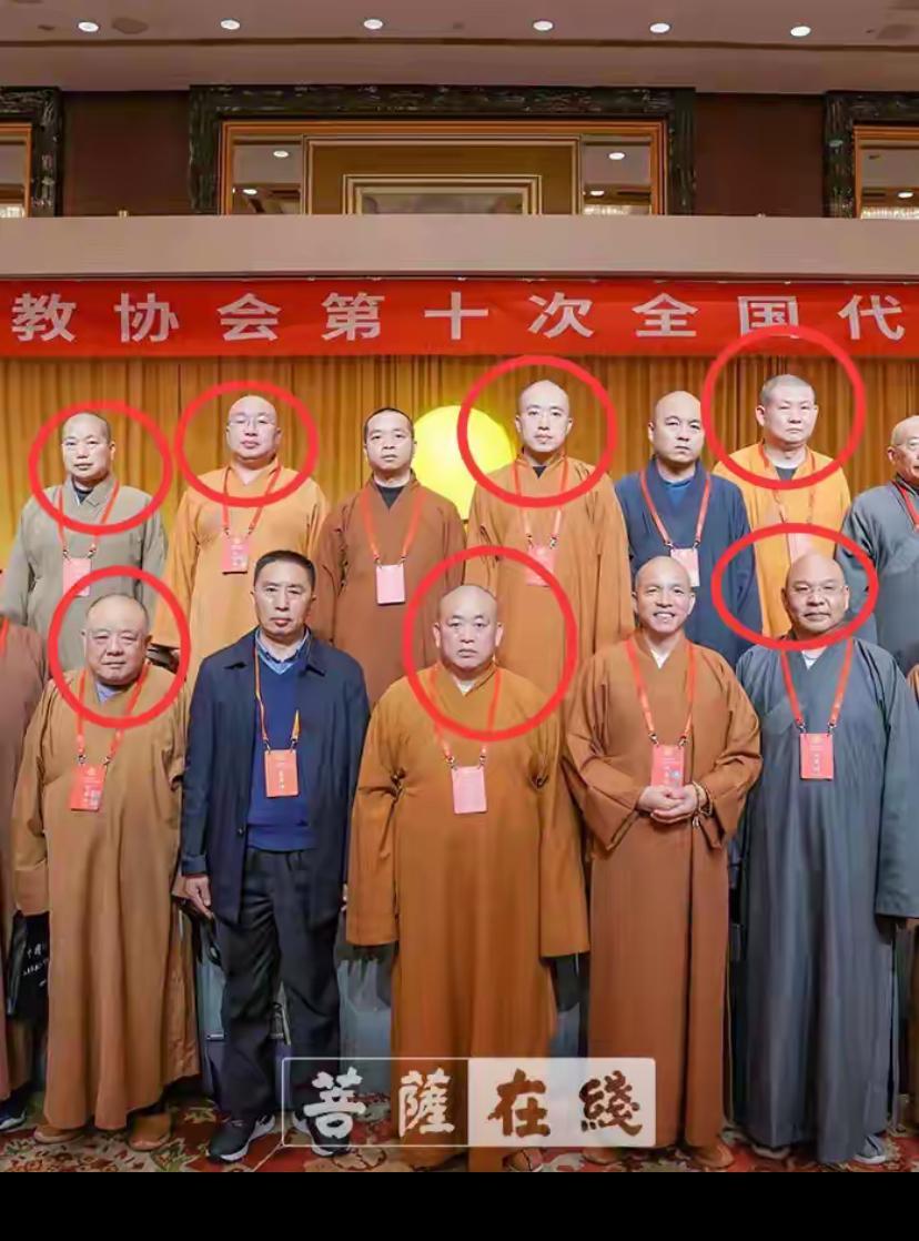吃的比肥猪还肥！
一个个和尚吃的肥头大耳，满面红光，营养过剩，一看就是富裕阶层。