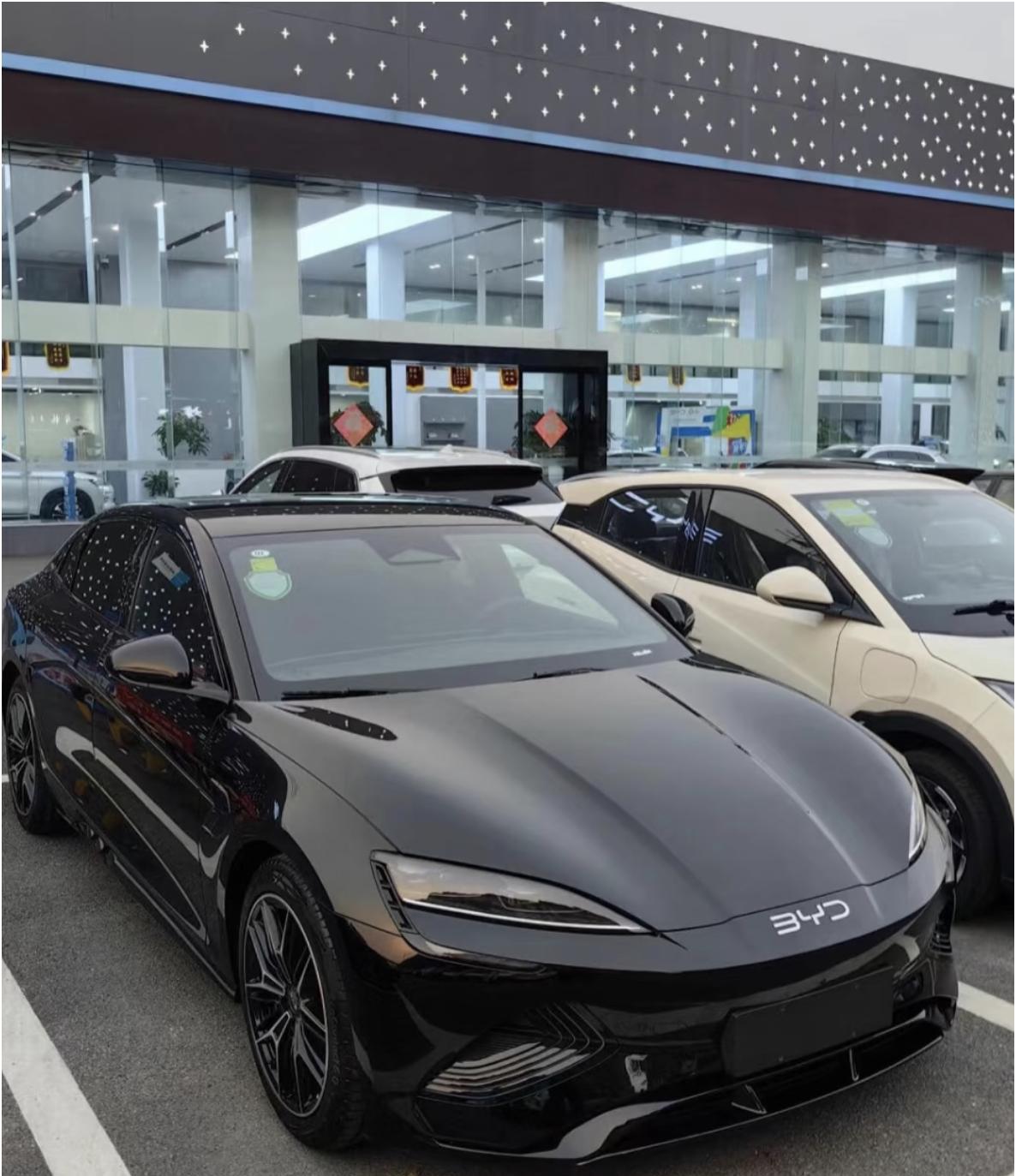 海豹ev  不知道是不是对标model3的，因为当时有人说要byd搞一个操控性好