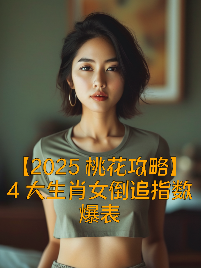 【2025桃花攻略】4大生肖女倒追指数爆表