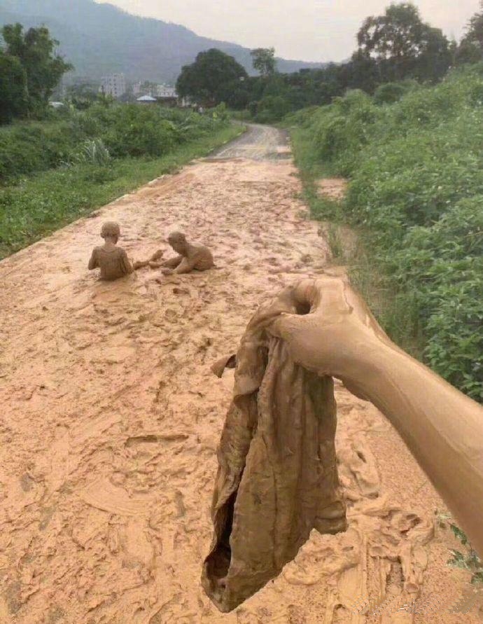 看我家这两个泥娃娃，还能要吗？