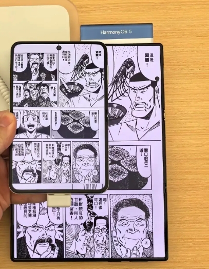 看到这张对比，突然明白关于华为这款小胖子手机一定会火的原因了：
1、屏幕比例是真