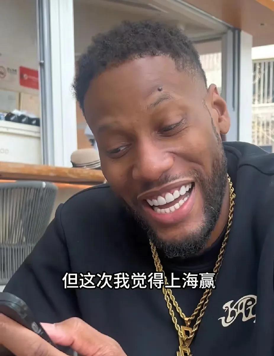 威姆斯谈广东男篮对阵上海男篮：
“我爱广东队，我一直都是支持广东队的，但是这次，