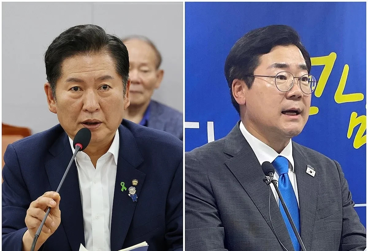 韩国选新老大，俩人争，有戏看！











哇塞！韩国共同民主党要变天