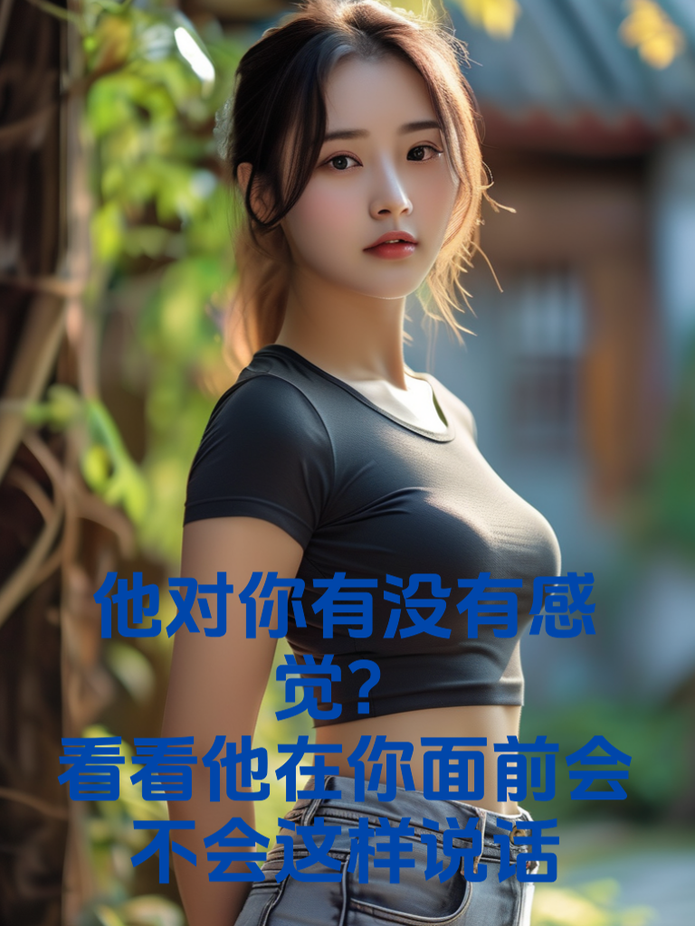 他对你有没有感觉？看看他在你面前会不会这样说话