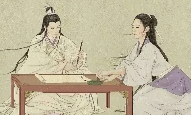 公元1144年，陆游娶了表妹唐婉为妻，洞房花烛夜时，他低声在少女耳旁说道：“待会