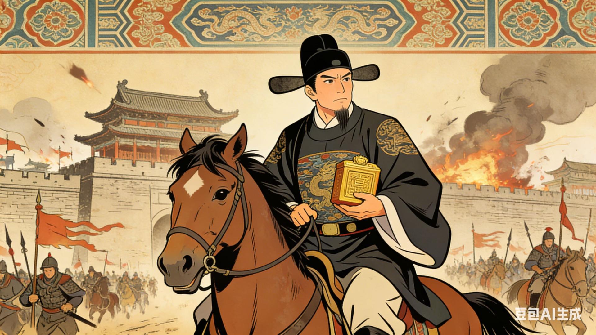 《上海县志》记载，一则上海知县祝挺收复县衙的故事