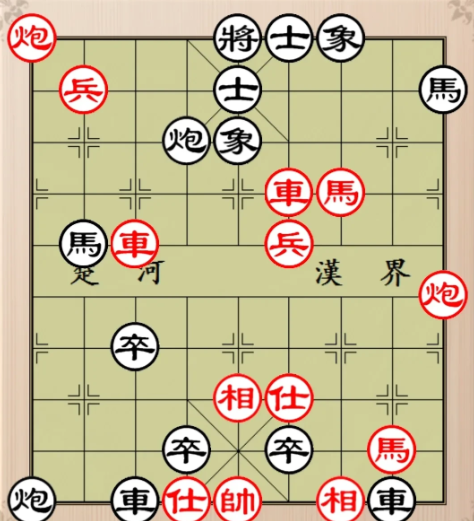 “谁要是能解开这个残局，我戒烟三天，”棋友老陈看着棋局，自信地说道。

大家一听