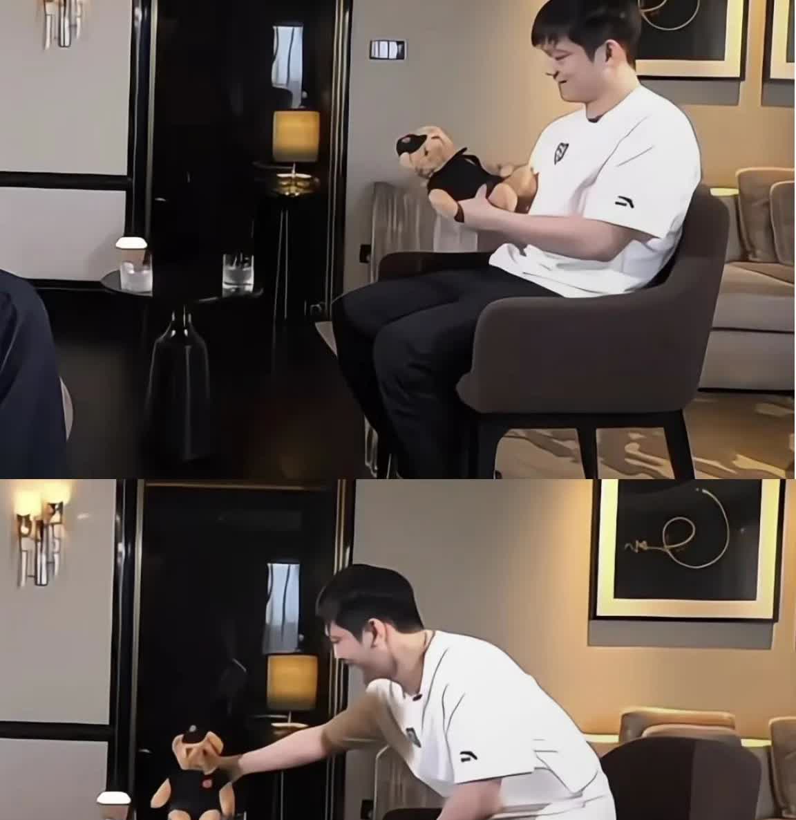 樊振东真的很好，
他永远都那么细腻、真诚纯粹，
直到看到最后才发现，采访递给