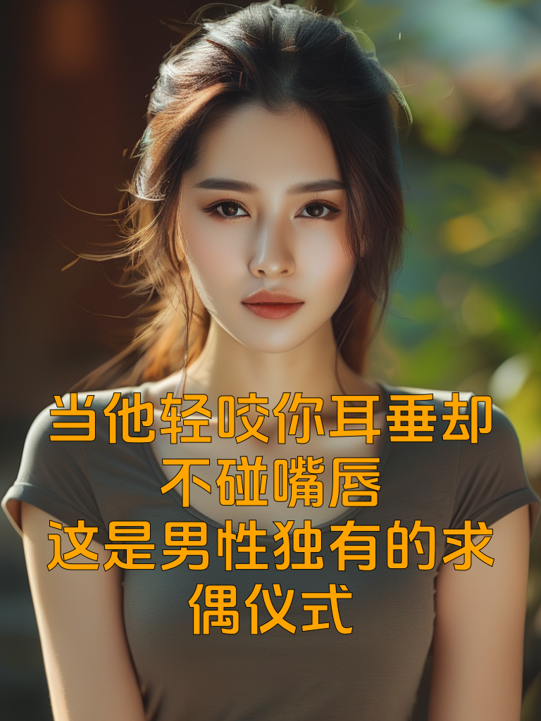 当他轻咬你耳垂却不碰嘴唇：这是男性独有的求偶仪式