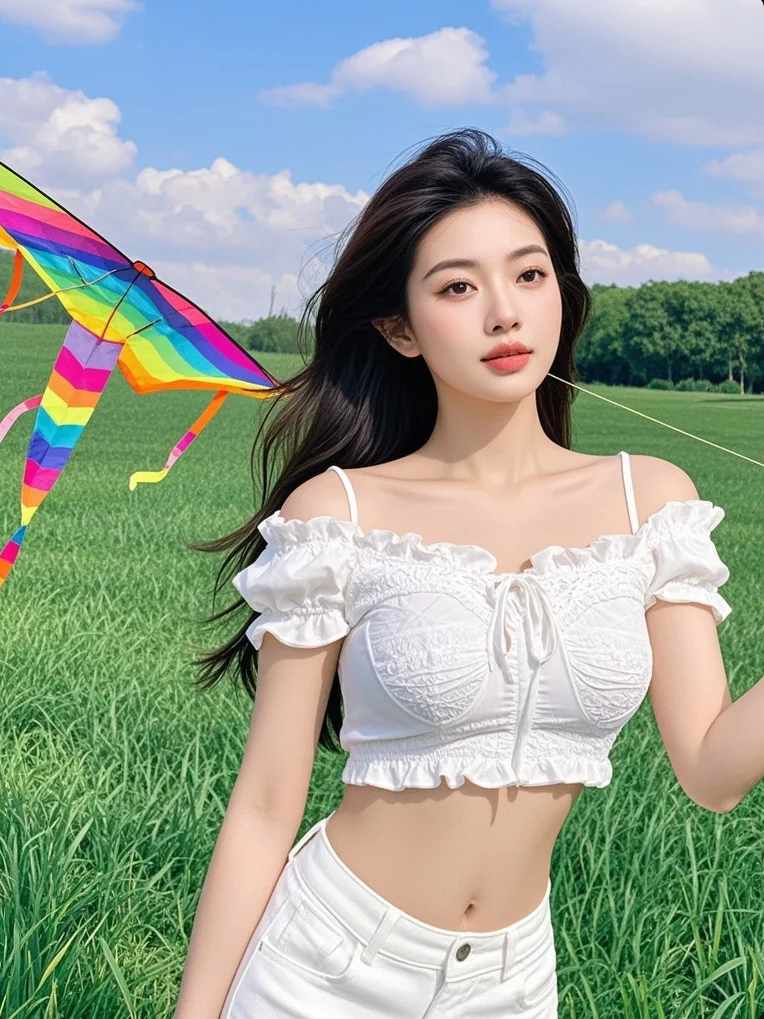 风筝落了，而她走进了我的世界，不再离开