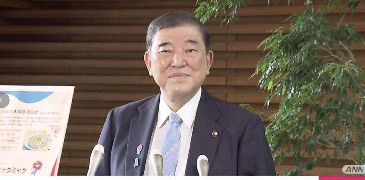 【日本首相石破茂祝贺李在明当选韩国新总统并就职，希望早日举行日韩首脑会谈。旅日韩