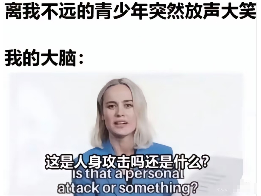 这是人身攻击吗还是什么?