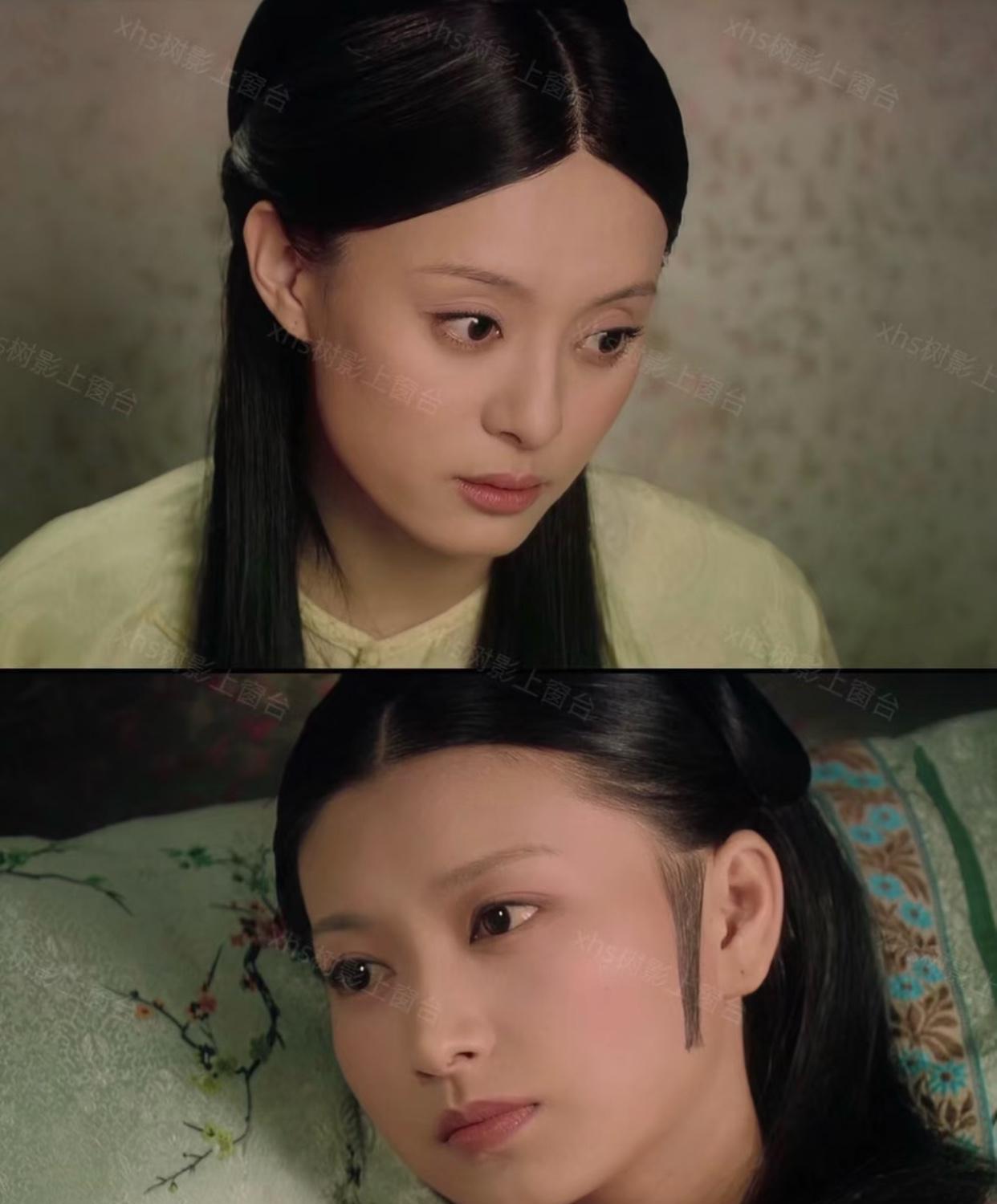 眉庄看着比甄嬛美呀，
哪里像她说的“我自知才不如你貌也逊色”
这个角度看就特别有