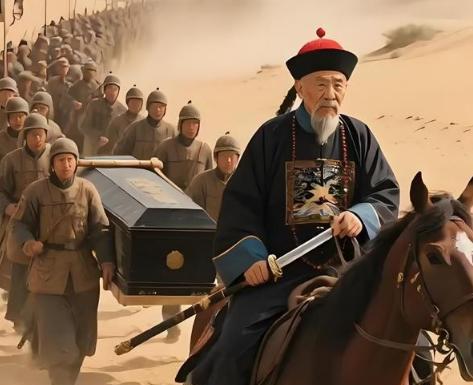 1885年9月，左宗棠在福州去世，临终时愤怒不已，还留下狠话：“李鸿章对中国的危
