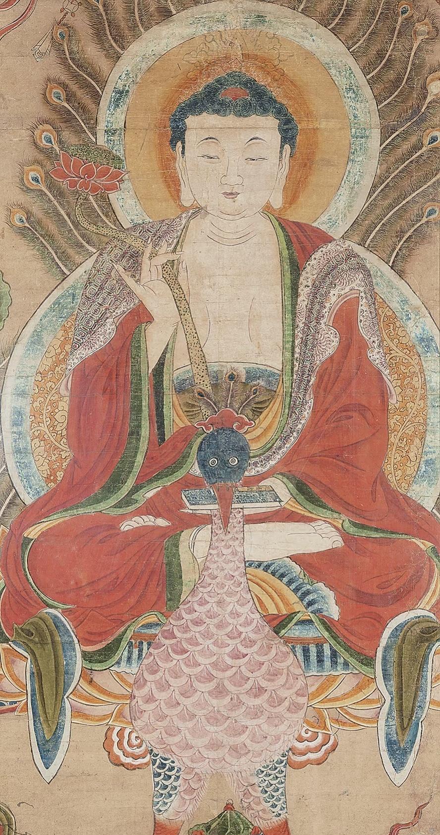 这难道不是孔雀明王[what][what][what]
为啥博物馆介绍是清早期阿