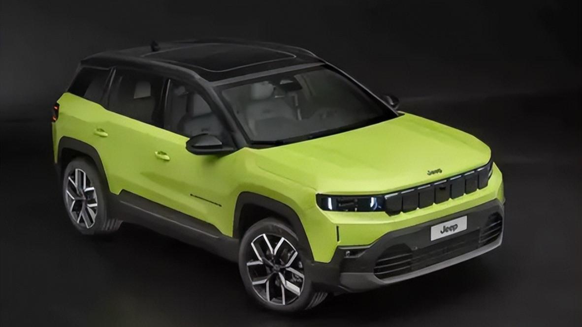 8年终换代！Jeep新指南者官图解析：七孔格栅带灯带，配置升级