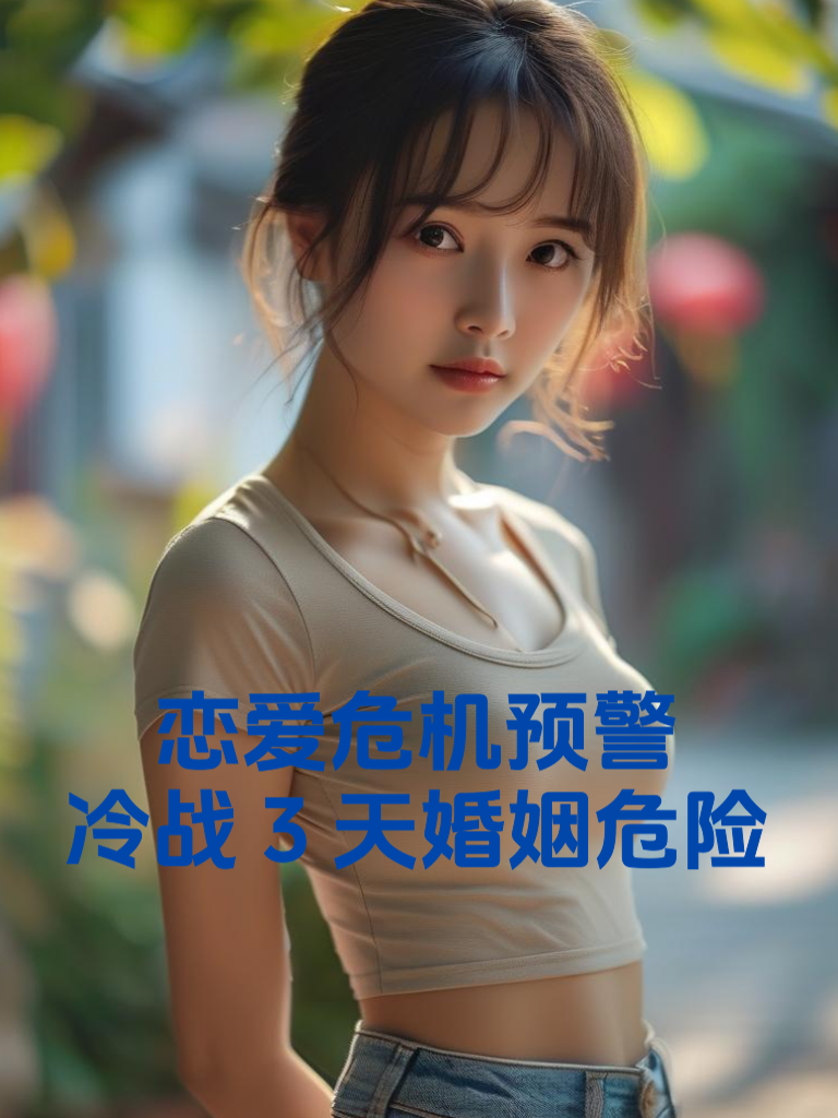恋爱危机预警，冷战3天婚姻危险