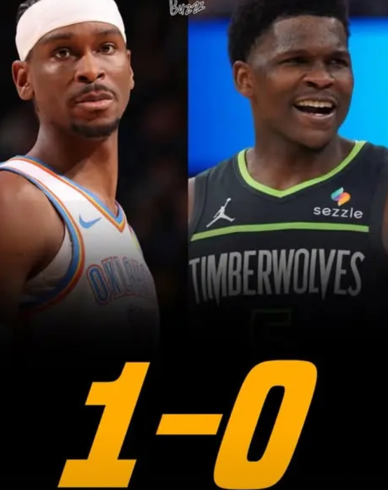 nba分区决赛，西部决赛率先开战，森林狼除了兰德尔28分，其余都表现不佳，爱德华