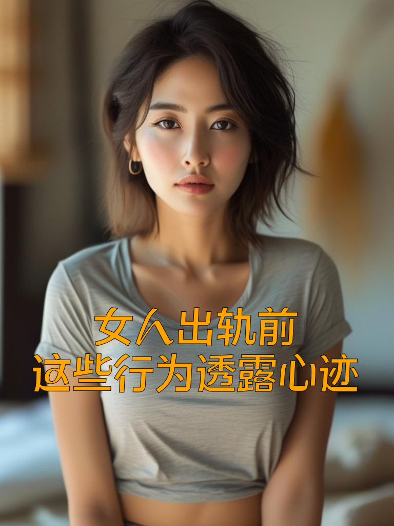 女人出轨前，这些行为透露心迹