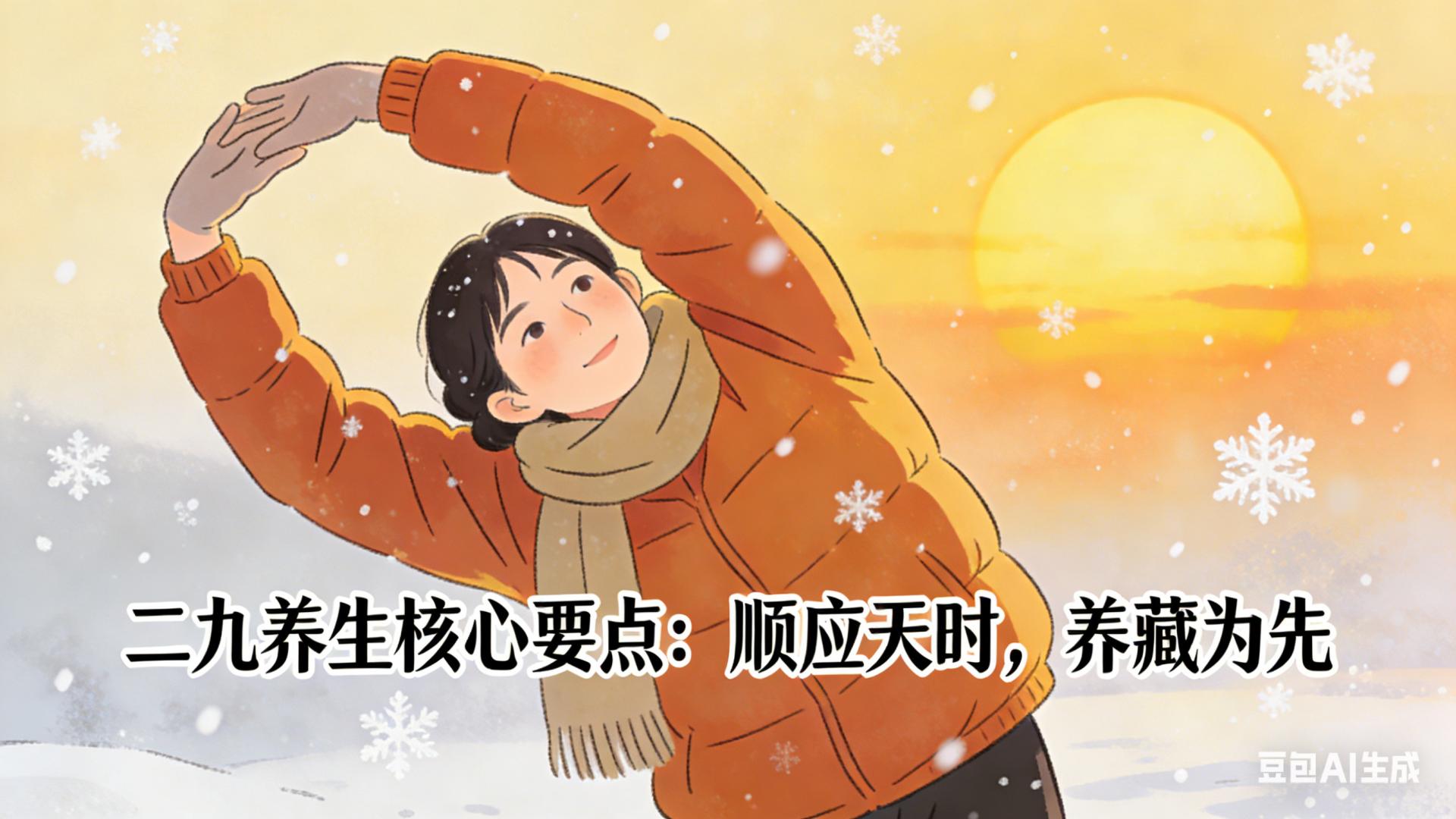 二九养生攻略：保暖+运动+食养，安稳过冬不遭罪！