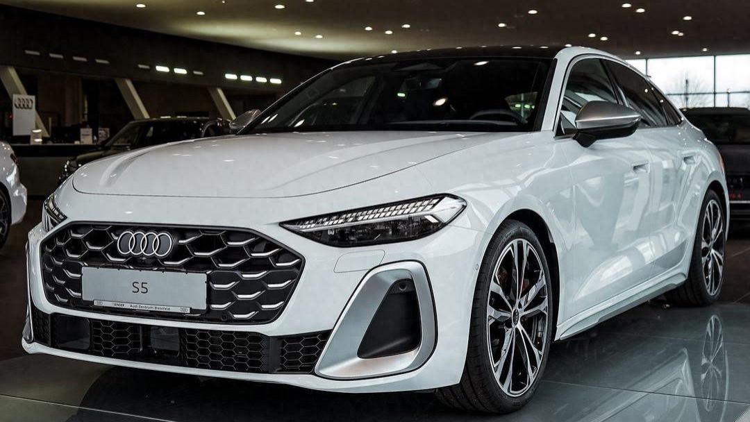 全新一代奥迪S5实车亮相，配置升级，搭载3.0T发动机